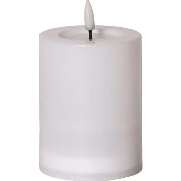 Aurinkokennokynttilä valkoinen 12,5 cm