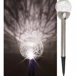 Aurinkokennovalaisin LED puutarhaan 30 cm