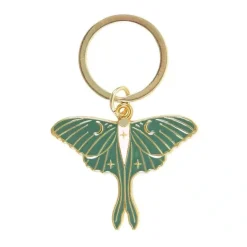 Avaimenperä Luna Moth vihreä