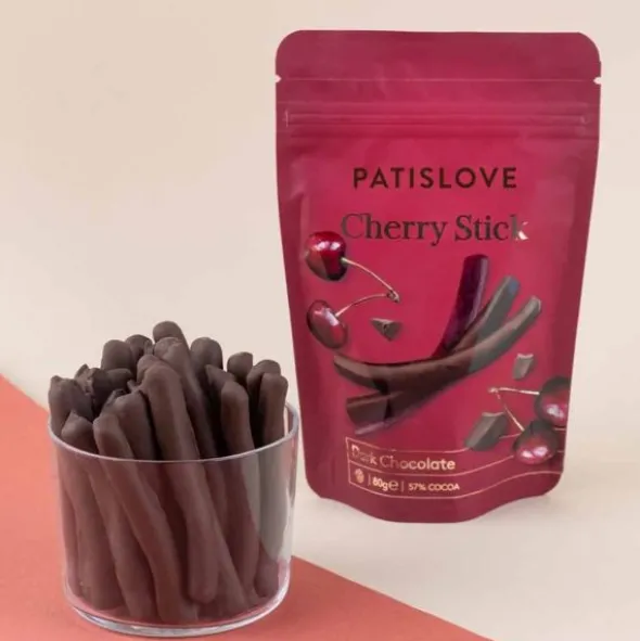 Cherry Stick tumma suklaa 80g