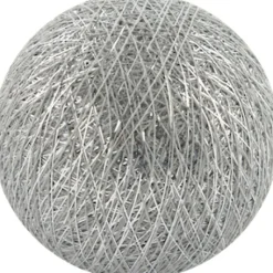 Cotton Ball pallo hopea harmaa