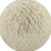 Cotton Ball pallo hopea luonnonvalkoinen