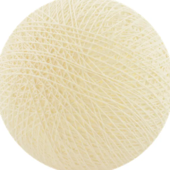 Cotton Ball pallo luonnonvalkoinen 8 cm