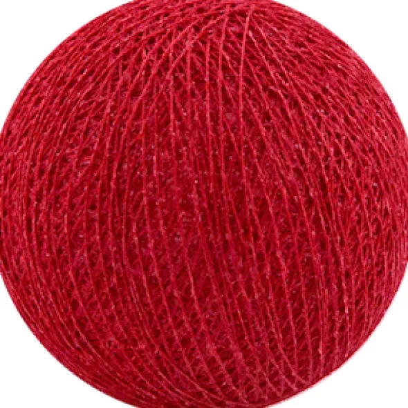 Cotton Ball pallo punainen