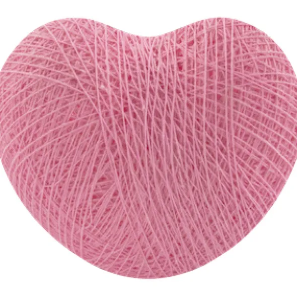 Cotton Ball sydän pehmeä pinkki