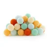 Cotton Ball valosarja auringonlasku 35-palloa