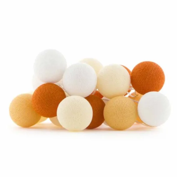 Cotton Ball valosarja kevätaurinko 20-palloa