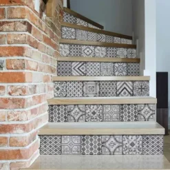 Dc-fix Mosaiikkilaatta 45 cm harmaa
