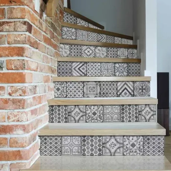 Dc-fix Mosaiikkilaatta 45 cm harmaa