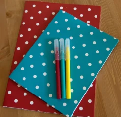 Dc-fix Polka punainen 45 cm
