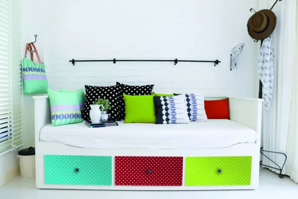Dc-fix Polka punainen 45 cm