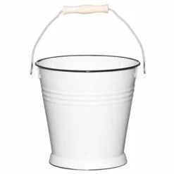 Emalisanko 5 L valkoinen