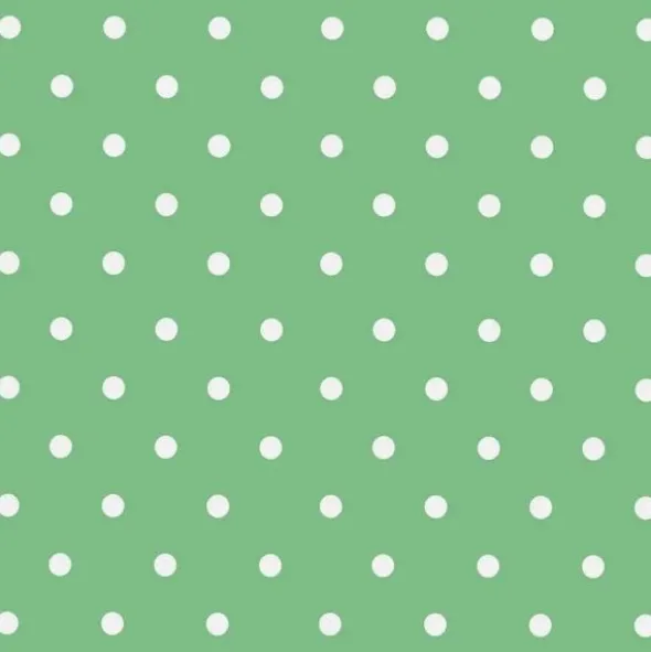 Gekkofix Dots Vintage vihreä 45 cm