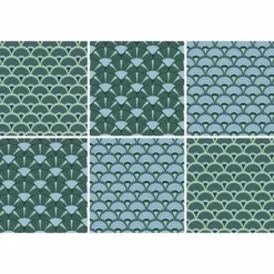 Gekkofix Laattatarra 15x15cm turkoosi 6kpl