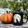 Halloween-muki Musta kissa