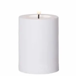 Hautakoriste Enkeli ja LED-kynttilä 48 cm