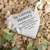 Hautakoriste Perhossydän In Loving Memory 14cm