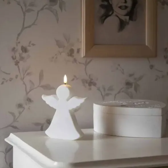 Hautakynttilä LED Enkeli