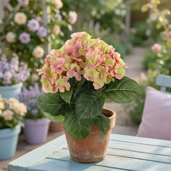 Hortensia tekokukka 30 cm – useita värejä