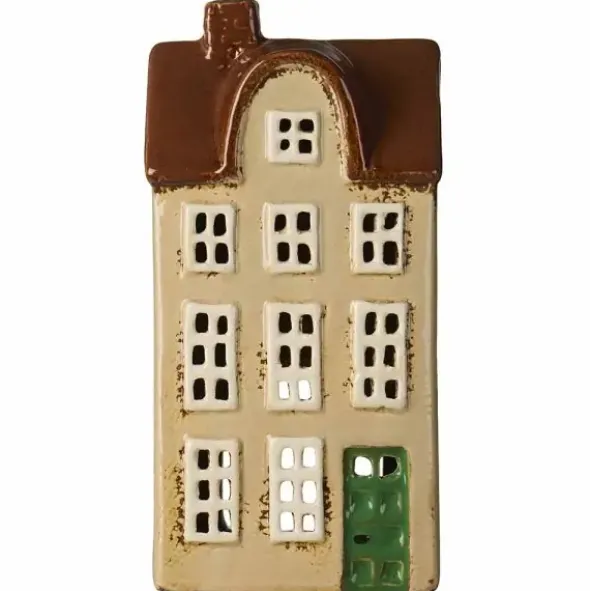 Ib Laursen talolyhty Nyhavn 20 cm vaaleanruskea