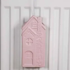Ilmankostutin Talo vaaleanpunainen