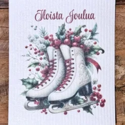 Iloiset luistimet tiskirätti