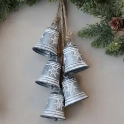 Joulukellot antiikkisinkki 54 cm