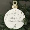 Joulukoriste Baby’s 1st Christmas iso