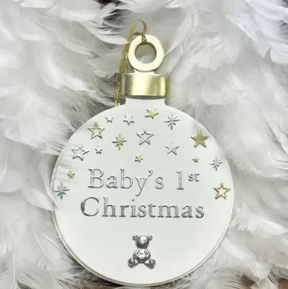 Joulukoriste Baby’s 1st Christmas iso
