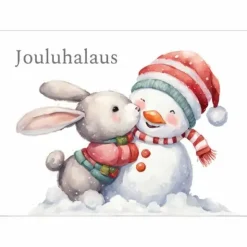 Joulukortti Jouluhalaus