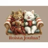 Joulukortti Kissojen jouluilo
