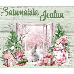 Joulukortti Satumaa