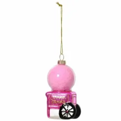 Joulukuusenkoriste Cotton Candy lasia 8,5 cm