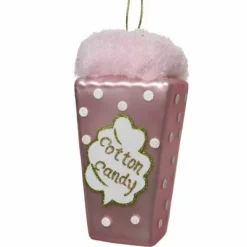 Joulukuusenkoriste Cotton Candy hattararasia 11 cm