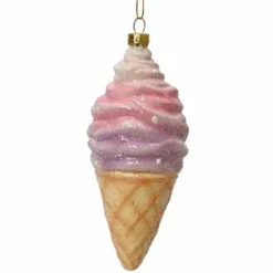 Joulukuusenkoriste Jäätelötuutti 12,5 cm