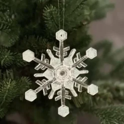Joulukuusenkoriste Lumihiutale 10,5 cm
