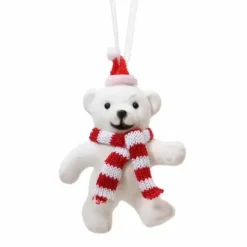 Joulukuusenkoriste Nalle kävelyllä 11 cm