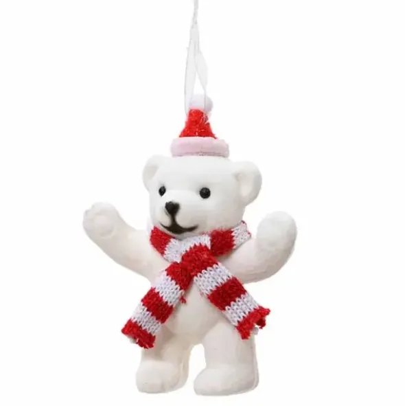 Joulukuusenkoriste Nalle tuulettaa 11 cm