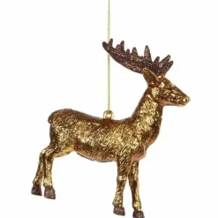 Joulukuusenkoriste Peura kulta