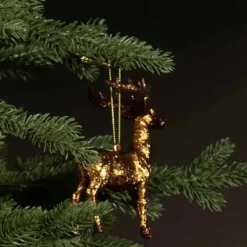 Joulukuusenkoriste Peura kulta