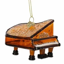 Joulukuusenkoriste Piano lasia