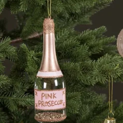 Joulukuusenkoriste Pink Prosecco 13 cm