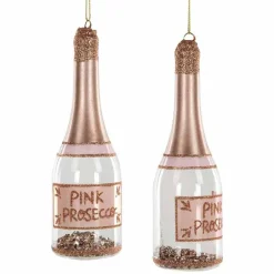 Joulukuusenkoriste Pink Prosecco 13 cm