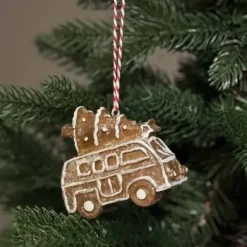 Joulukuusenkoriste Piparkakkumaan Matkailuauto