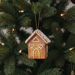 Joulukuusenkoriste Piparkakkutalo 7cm