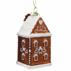 Joulukuusenkoriste Piparkakkutalo 12 cm