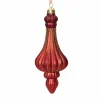 Joulukuusenkoriste Royal lasia 13 cm punainen