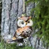 Joulukuusenkoriste Talvipöllö 10 cm