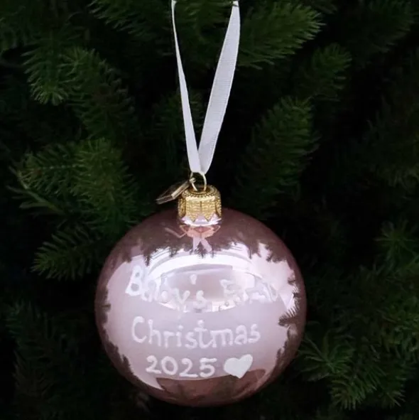 Joulupallo Baby’s first christmas vpun vuodet 2020-2025