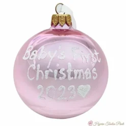 Joulupallo Baby’s first christmas vpun vuodet 2020-2025